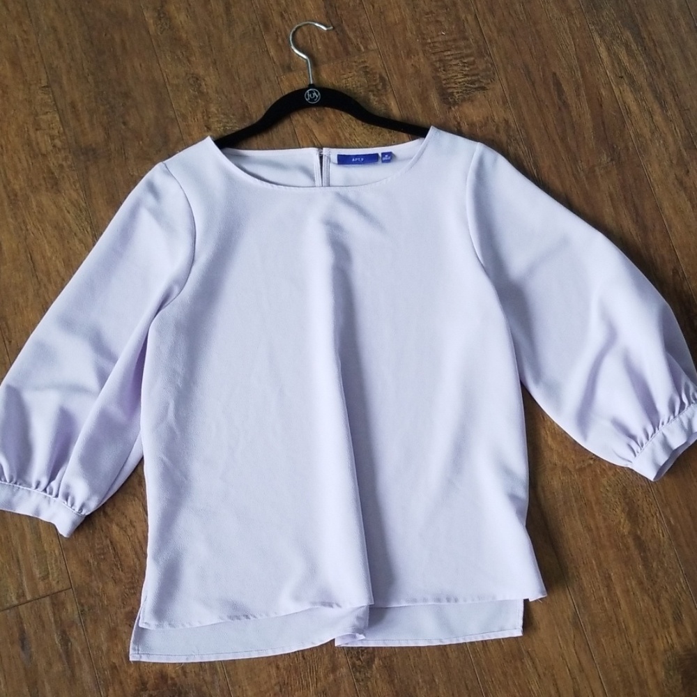 Lilac work blouse